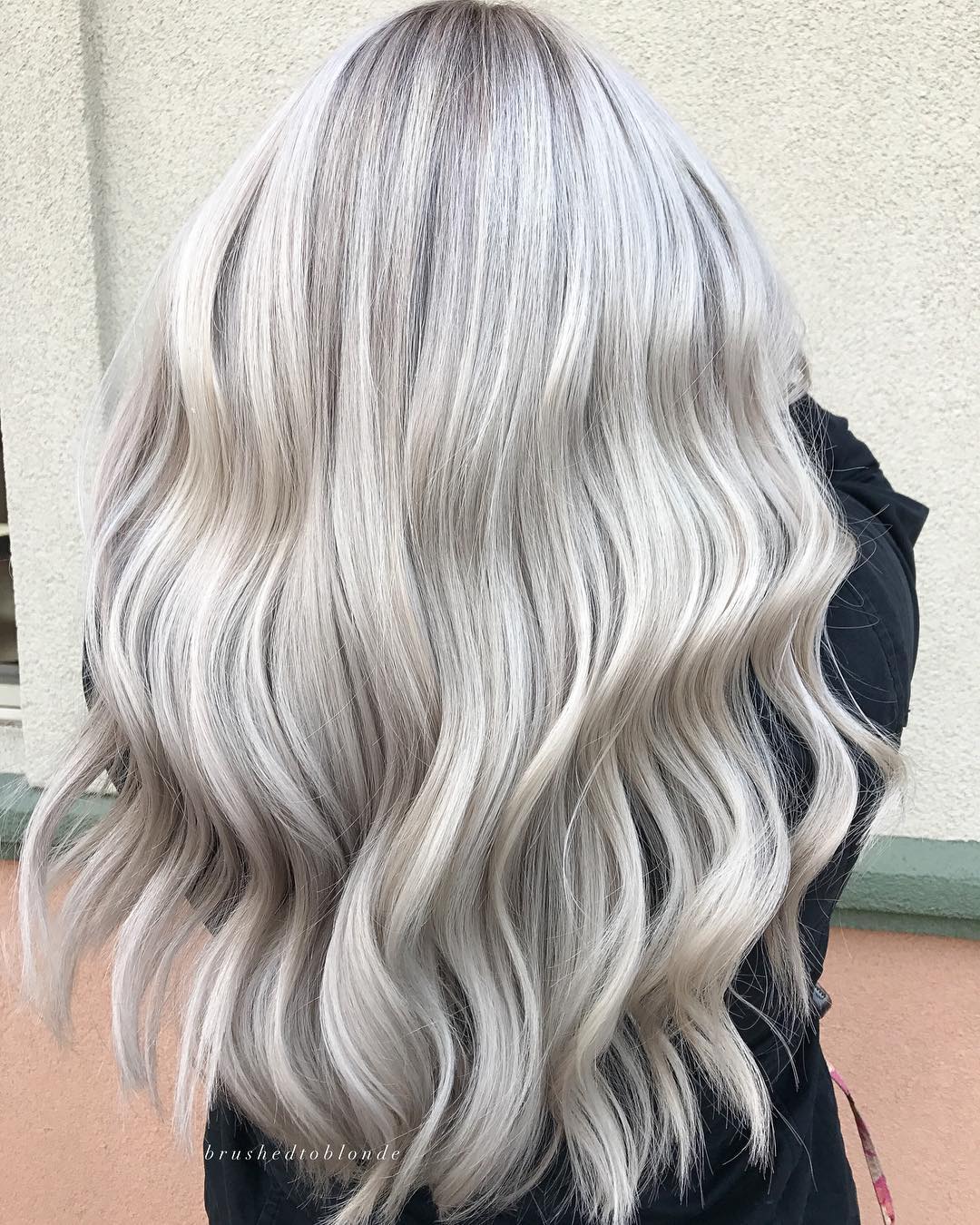 Dreamy Silver Blonde Hair