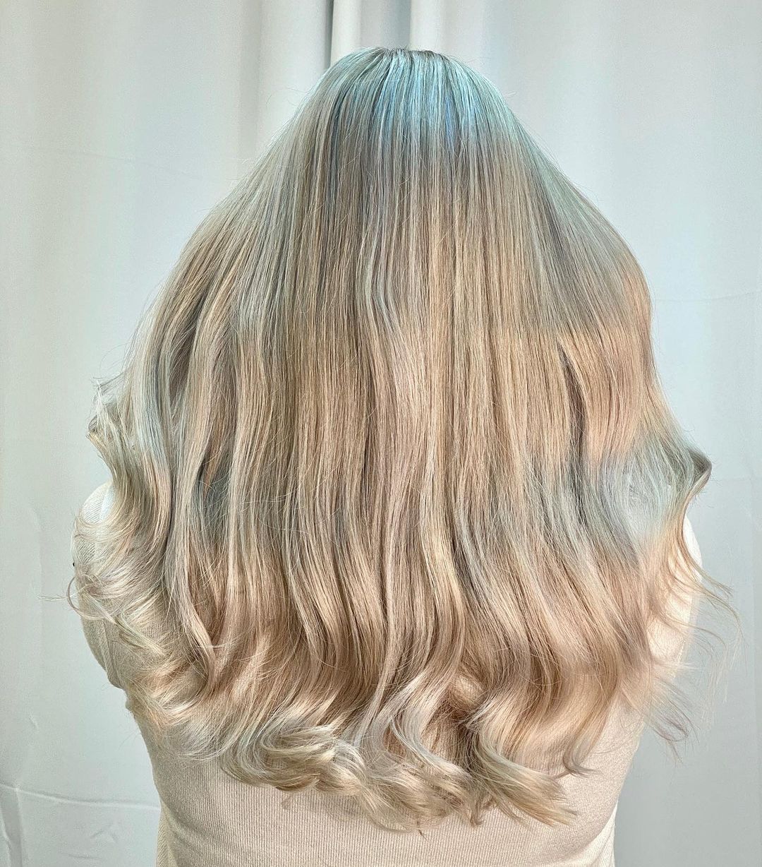 Silver Highlights on Blonde Hair