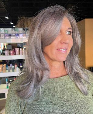 26 Gorgeous Ways Older Women are Coloring Gray Hair