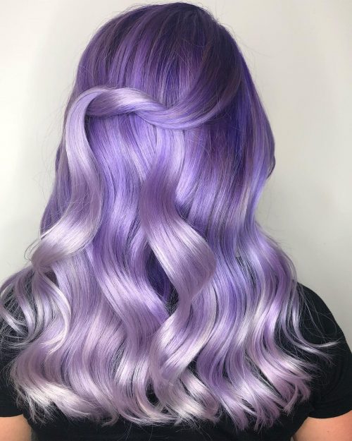 30 Prettiest Lilac Hair Color Ideas for All Women in 2023