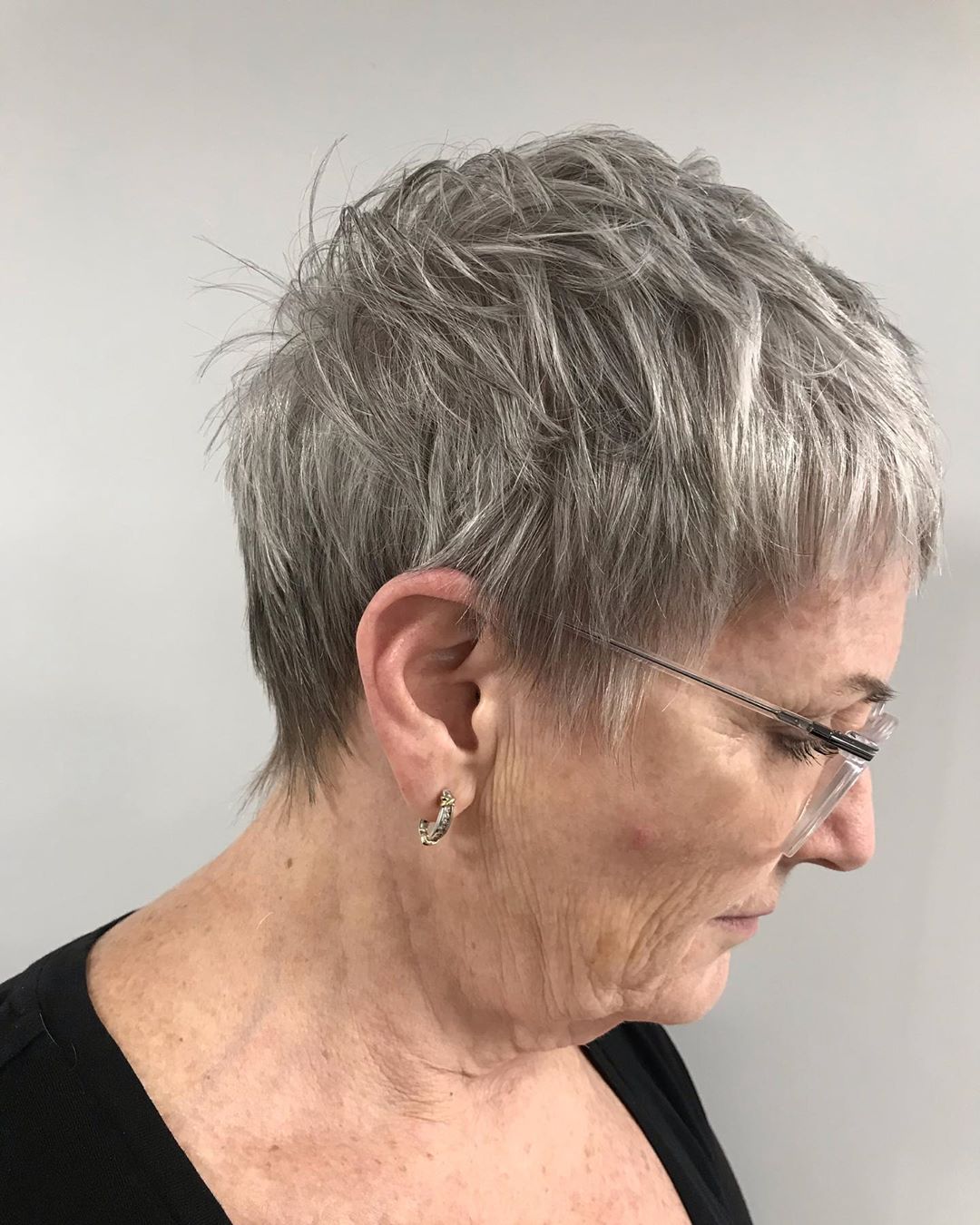 silver pixie for women over 50