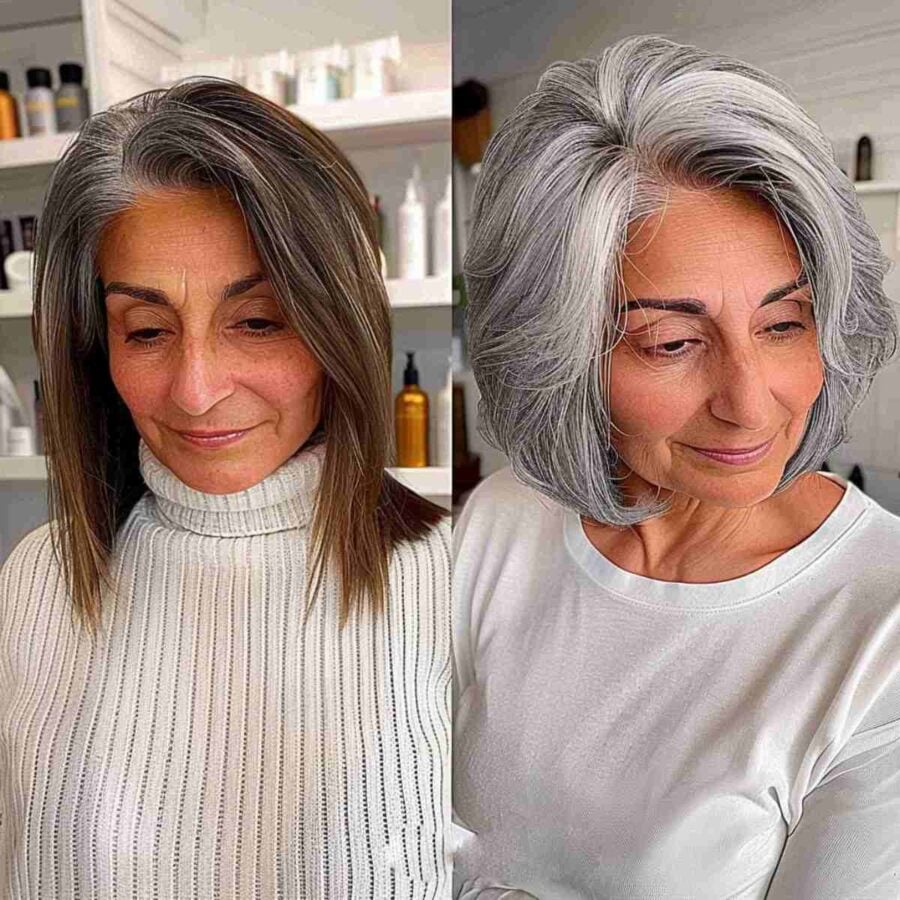 57 Stunning Silver Hair Color Ideas for 2025