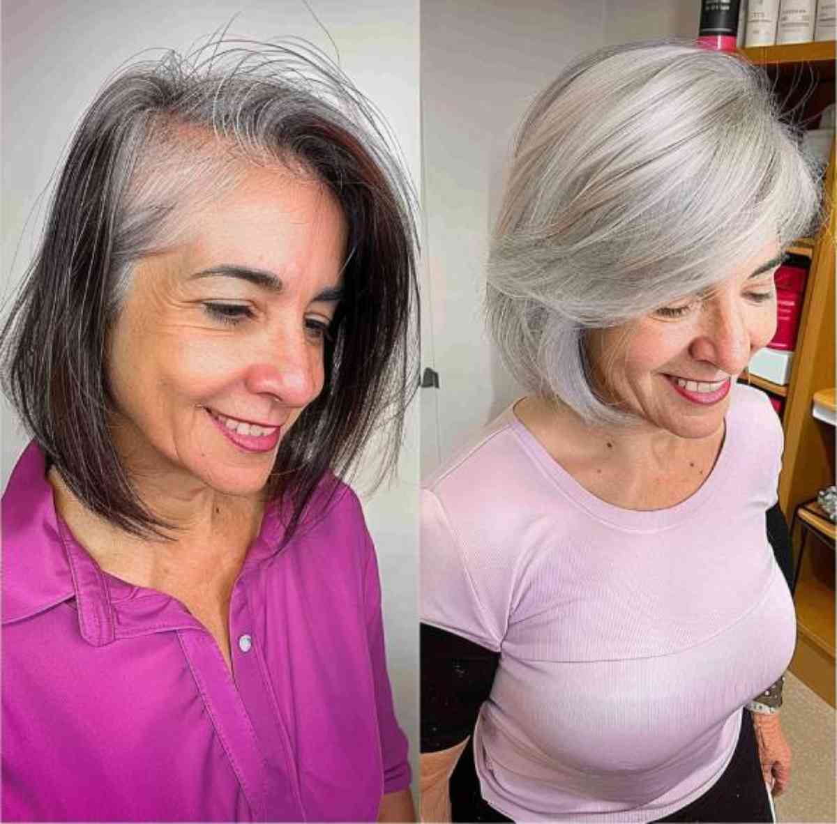 47 Stunning Silver Hair Color Ideas for 2023