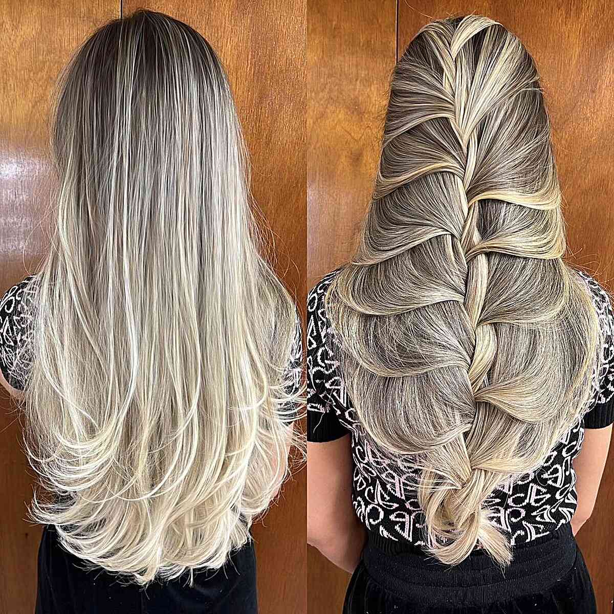 Simple Loosely Braided Long Hairstyle