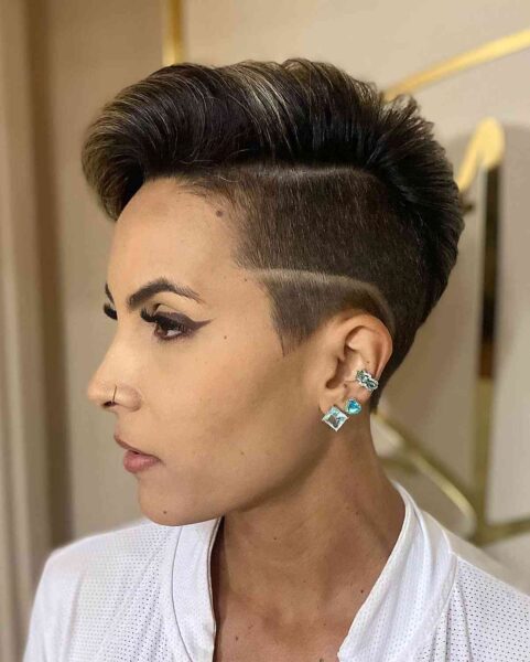 Simple Undercut Pixie With Shaved Sides And Lines 481x600 