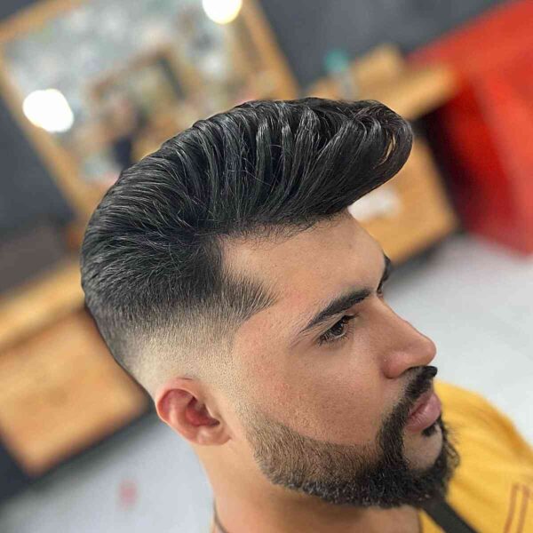 24 Best Pompadour Fade Haircuts for Men in 2025