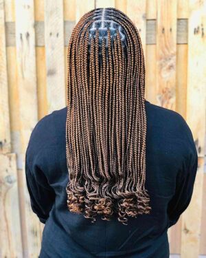 25 Coolest Small Knotless Braids Black Women Are Getting in 2024