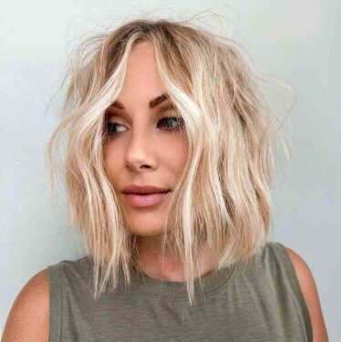 43 Coolest Long Choppy Bob Haircuts for That Beachy Lob Look