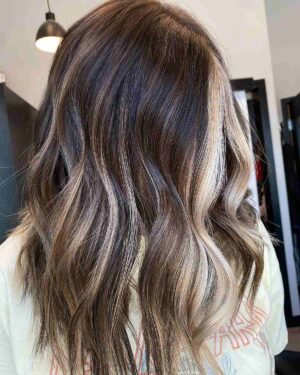 28 Stunning Blonde Balayage on Dark Brown Hair