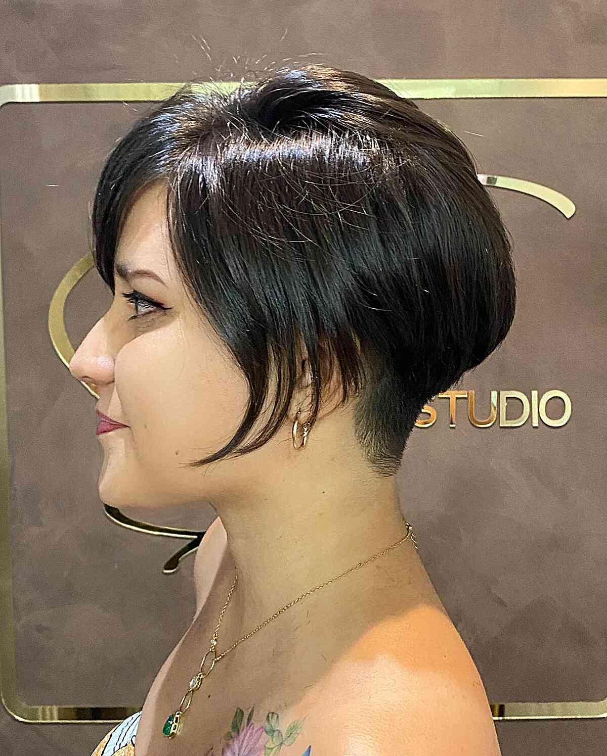 Soft Pixie Bob with a Shaved Undercut