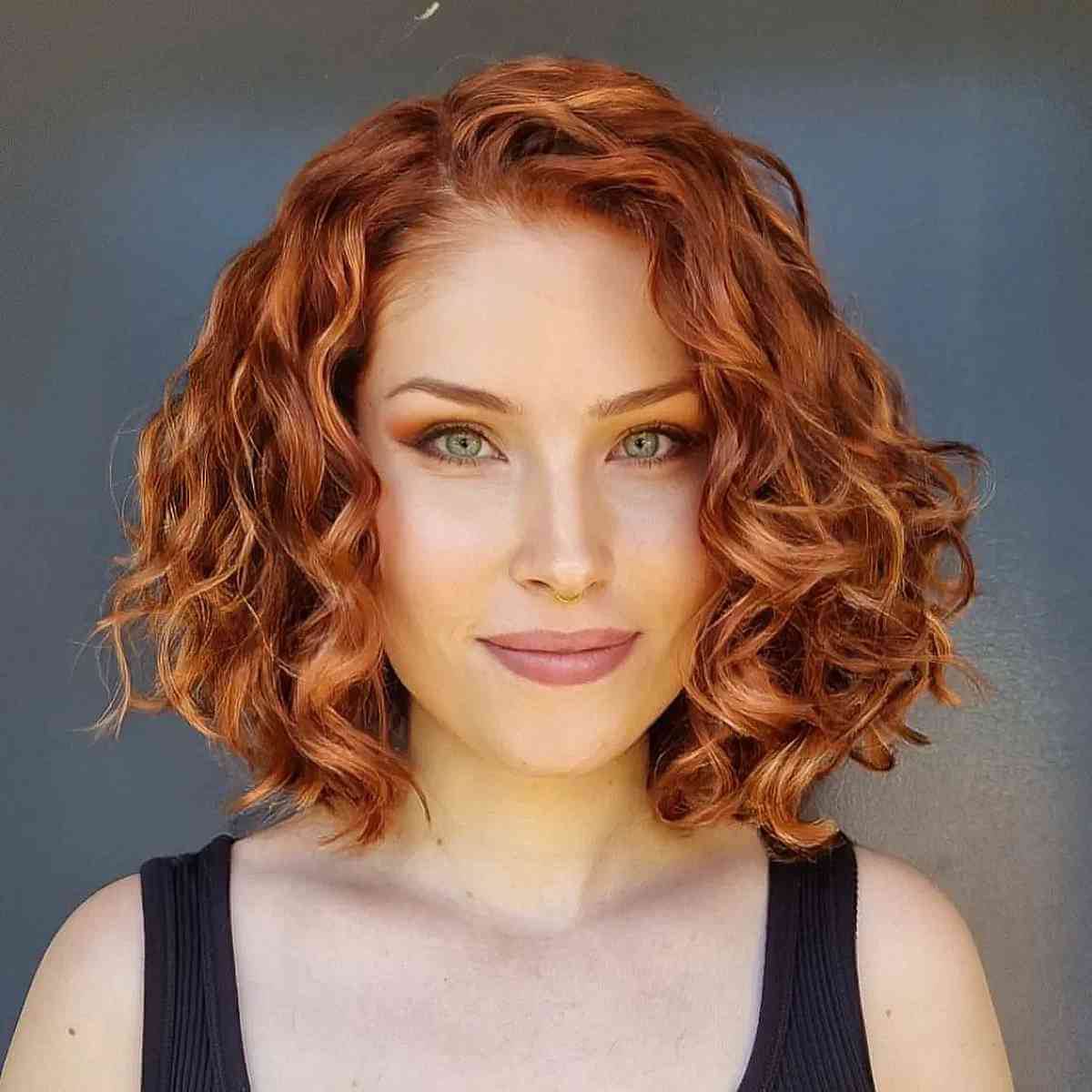 Softer Waves on a Curly Bob