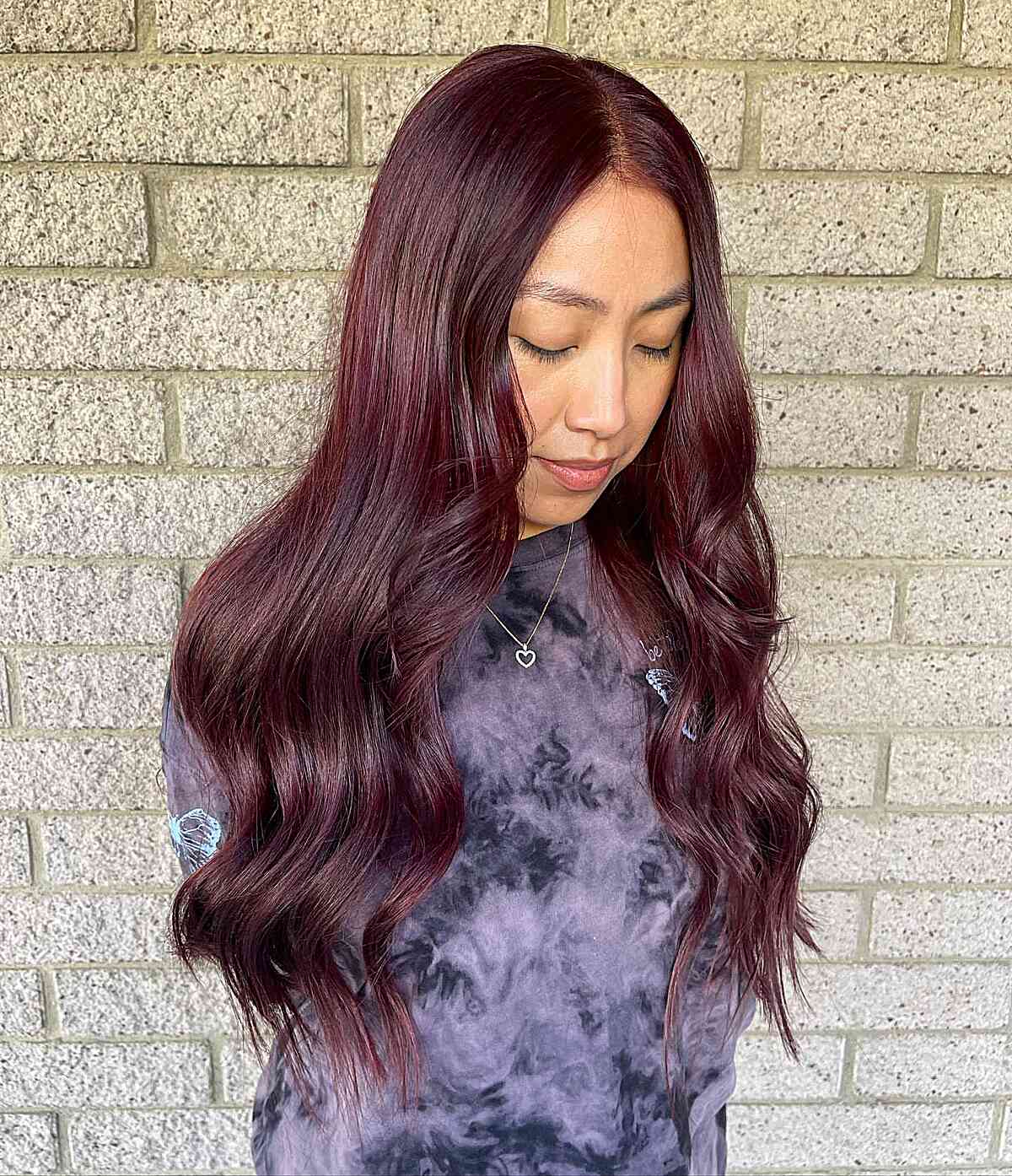 Solid Mahogany Red hair color