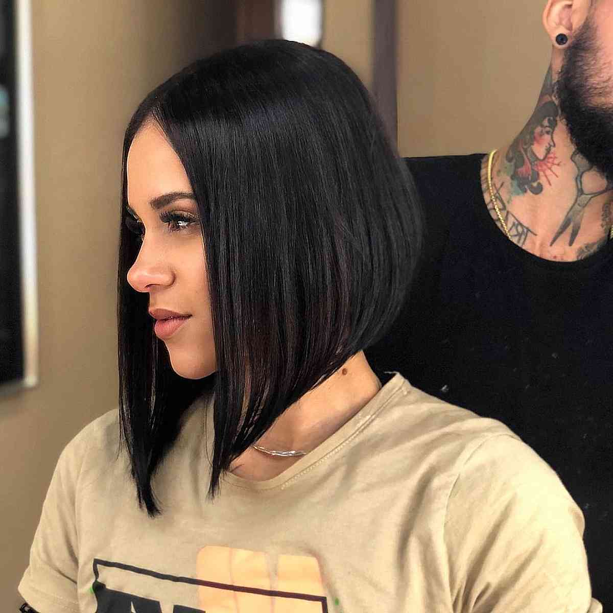 Stacked A-Line Bob