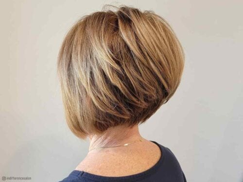 Stacked bob hairstyles
