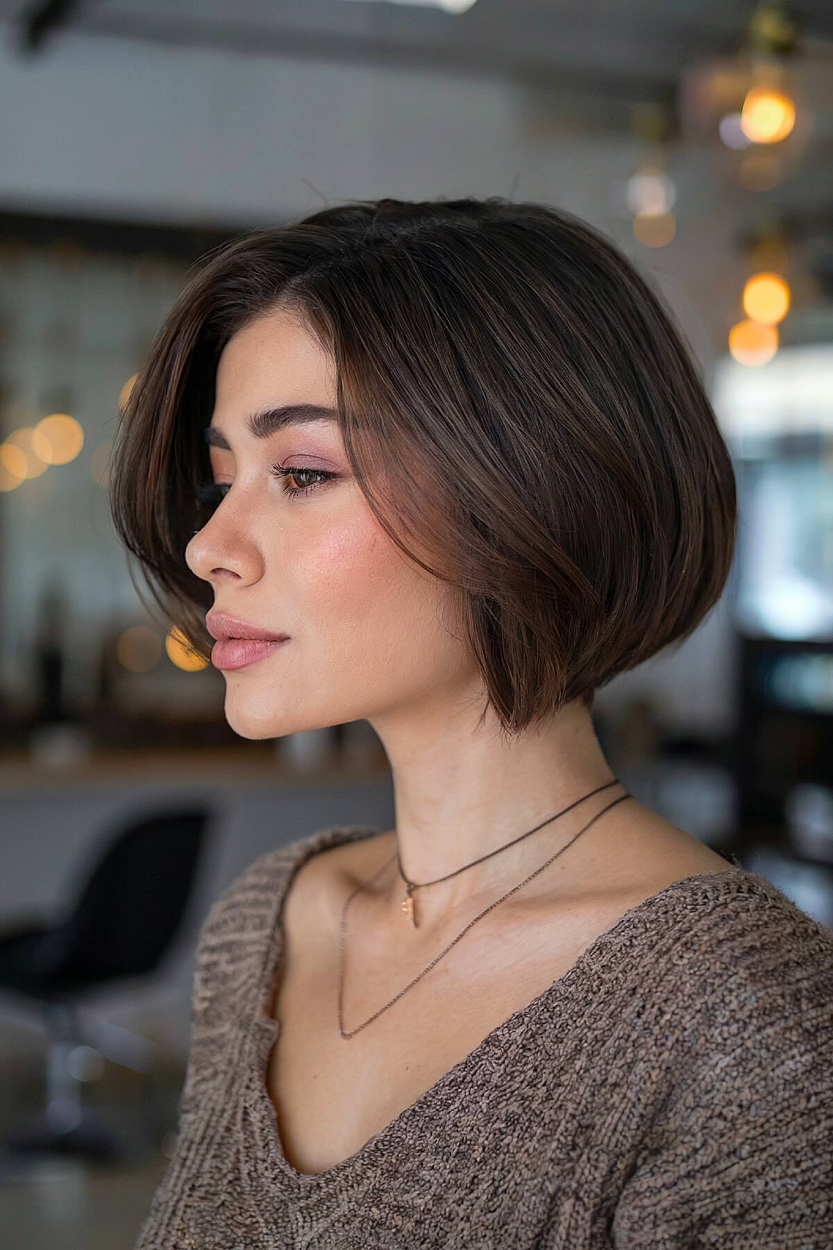 Stacked bob for women over 30