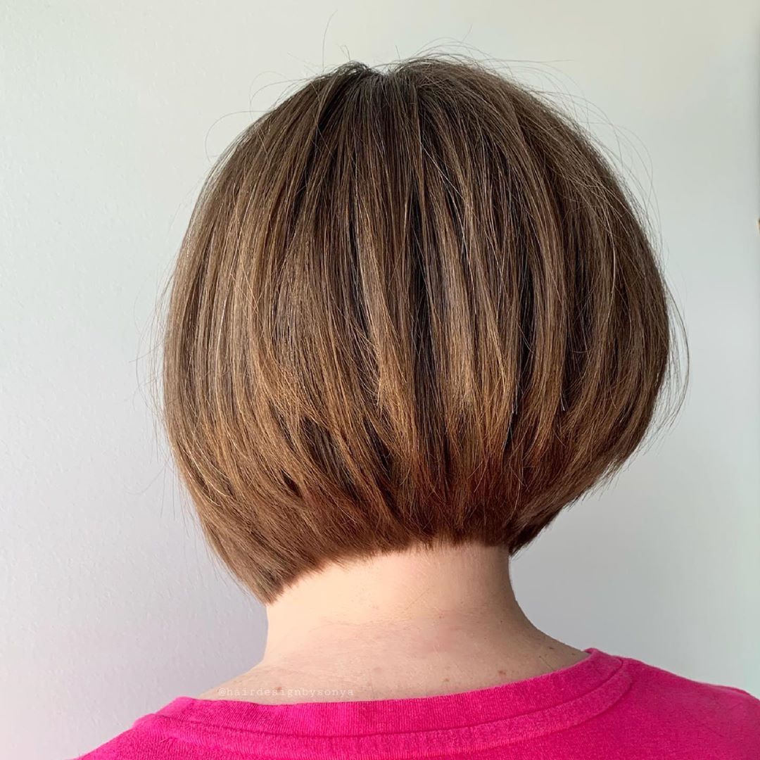 Stacked Inverted Haircut