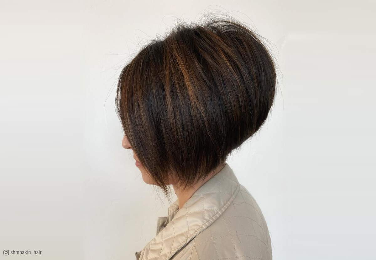 Stacked inverted bob