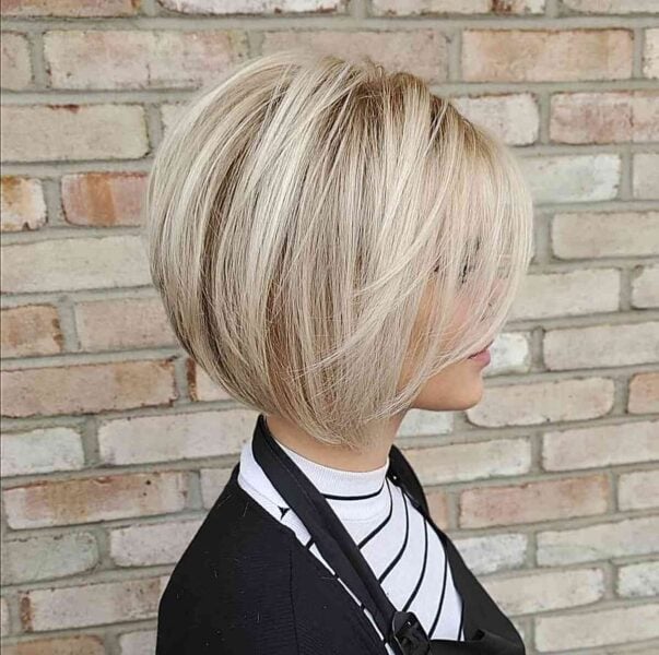 47 Layered Bobs With Bangs To Try This Year