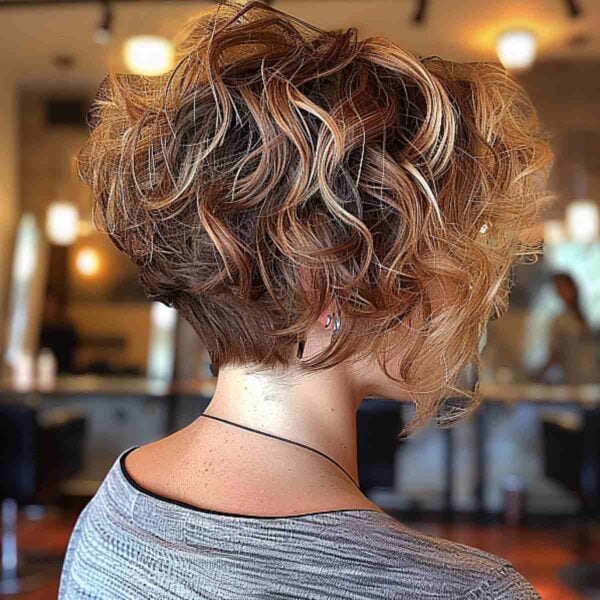 23 Stacked, Short Curly Bob Haircuts to Enhance Your Natural Curls
