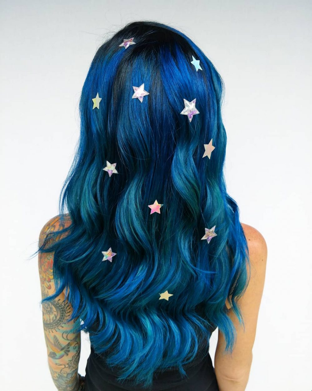 30 Incredible Ways to Get Galaxy Hair in 2024 (Photos)
