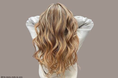 Strawberry Blonde Highlights for Women