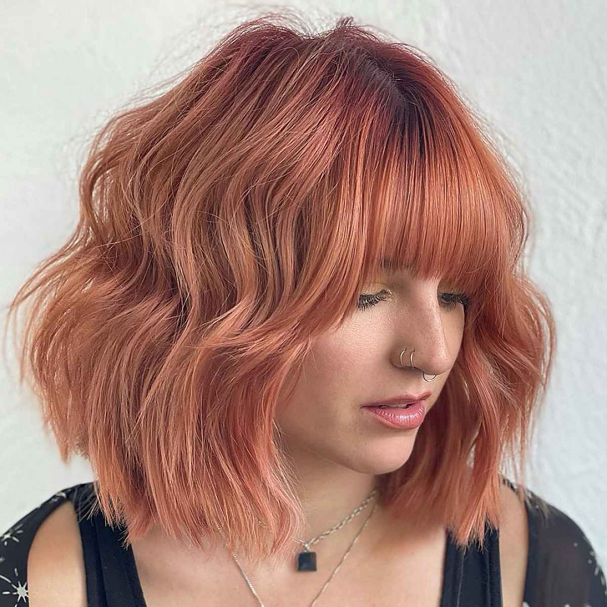 Strawberry champagne hair color