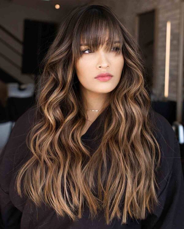 Sweetest Honey Blonde Balayage Hair Color Ideas