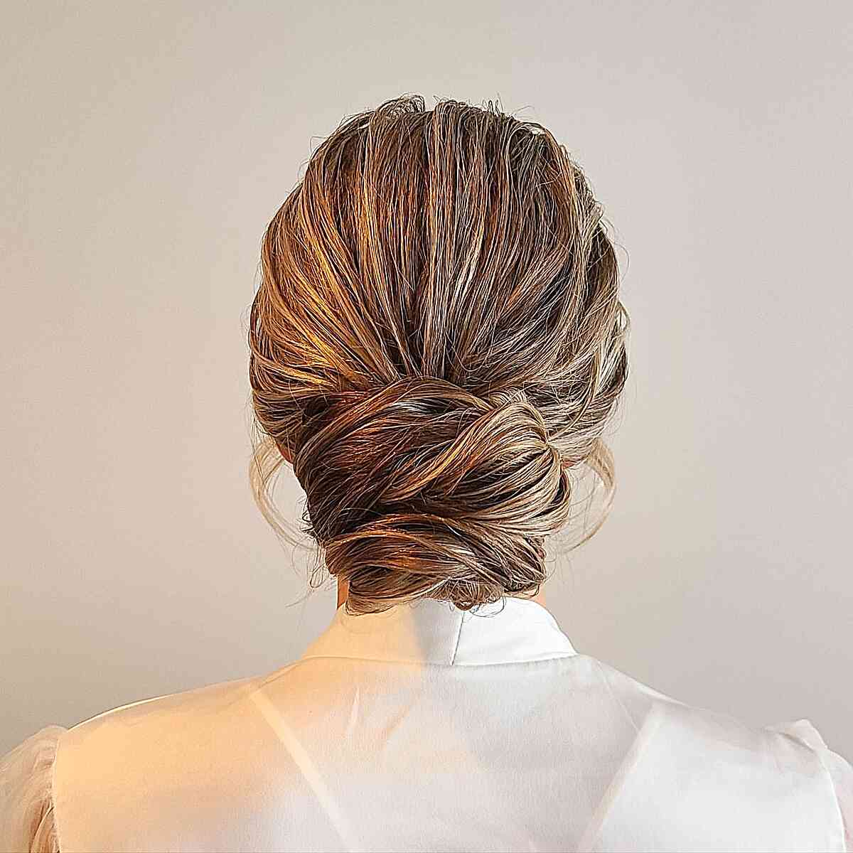Stunning Long Hair in an Easy Updo