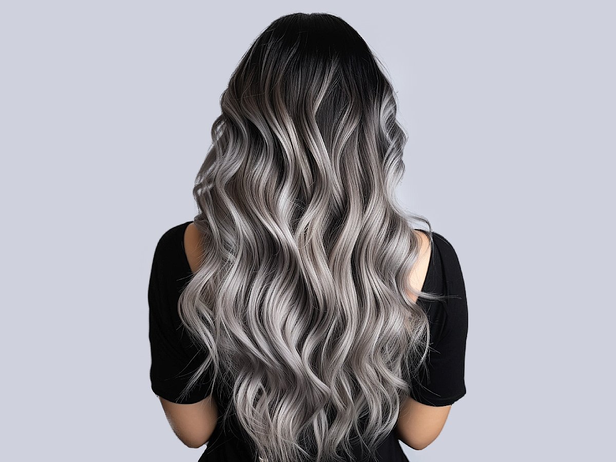 15 Grey Ombre Hair Ideas To Rock This Year  Grey ombre hair, Grey hair  color, White ombre hair
