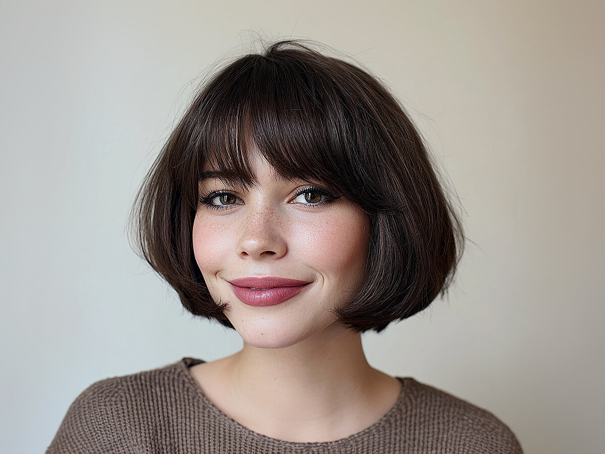 Stunning textured French bob haircuts