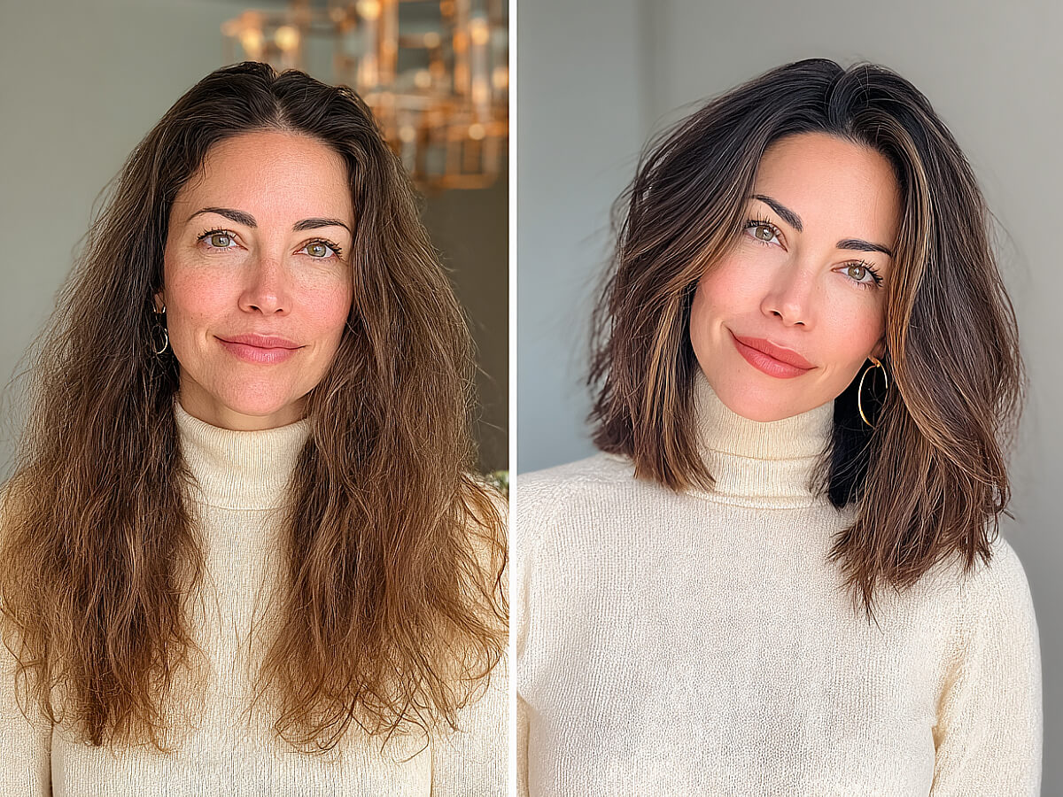 Stunning winter hair color ideas for brunettes