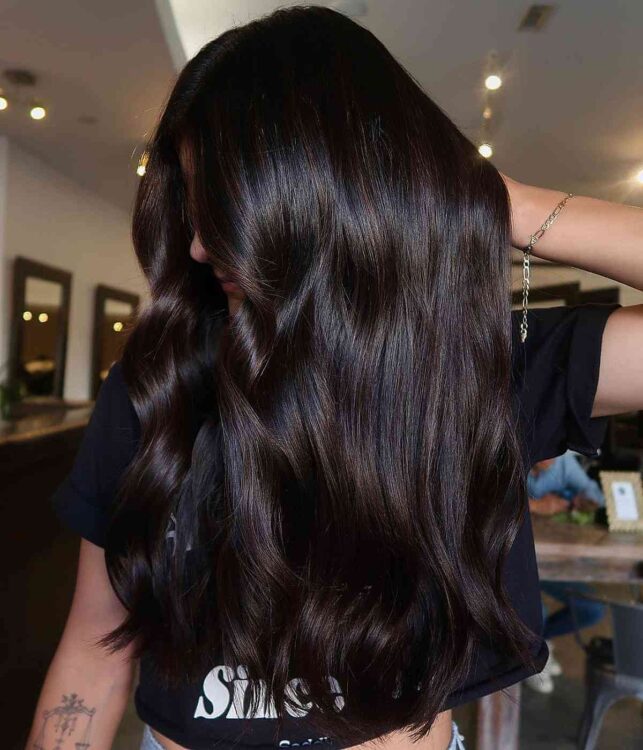 53 Lovely Dark Brown Hair with Highlights for 2024