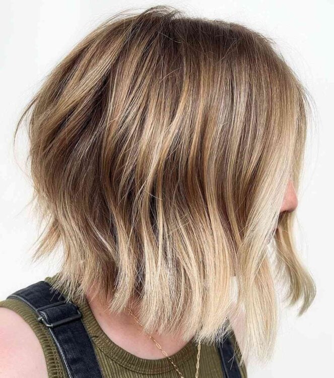 38 Choppy Layered Bobs for Thick Hair to Be Less Poofy
