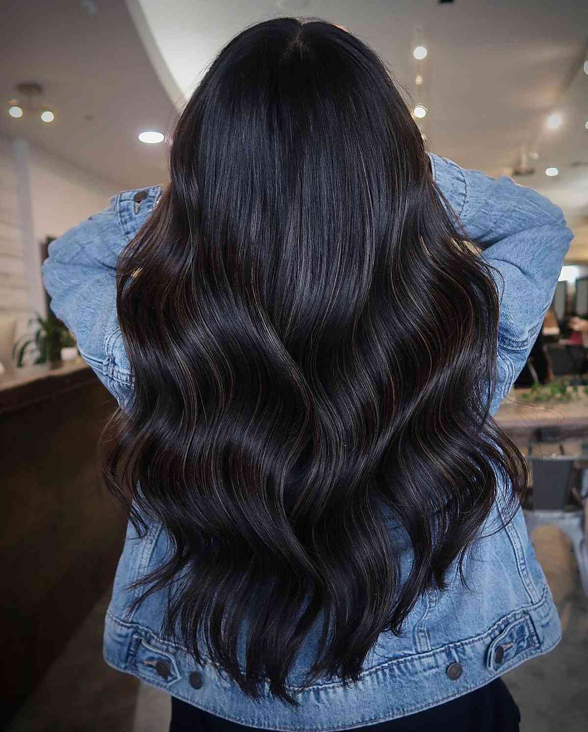 Sun-Kissed Dimensional Brunette with Highlights