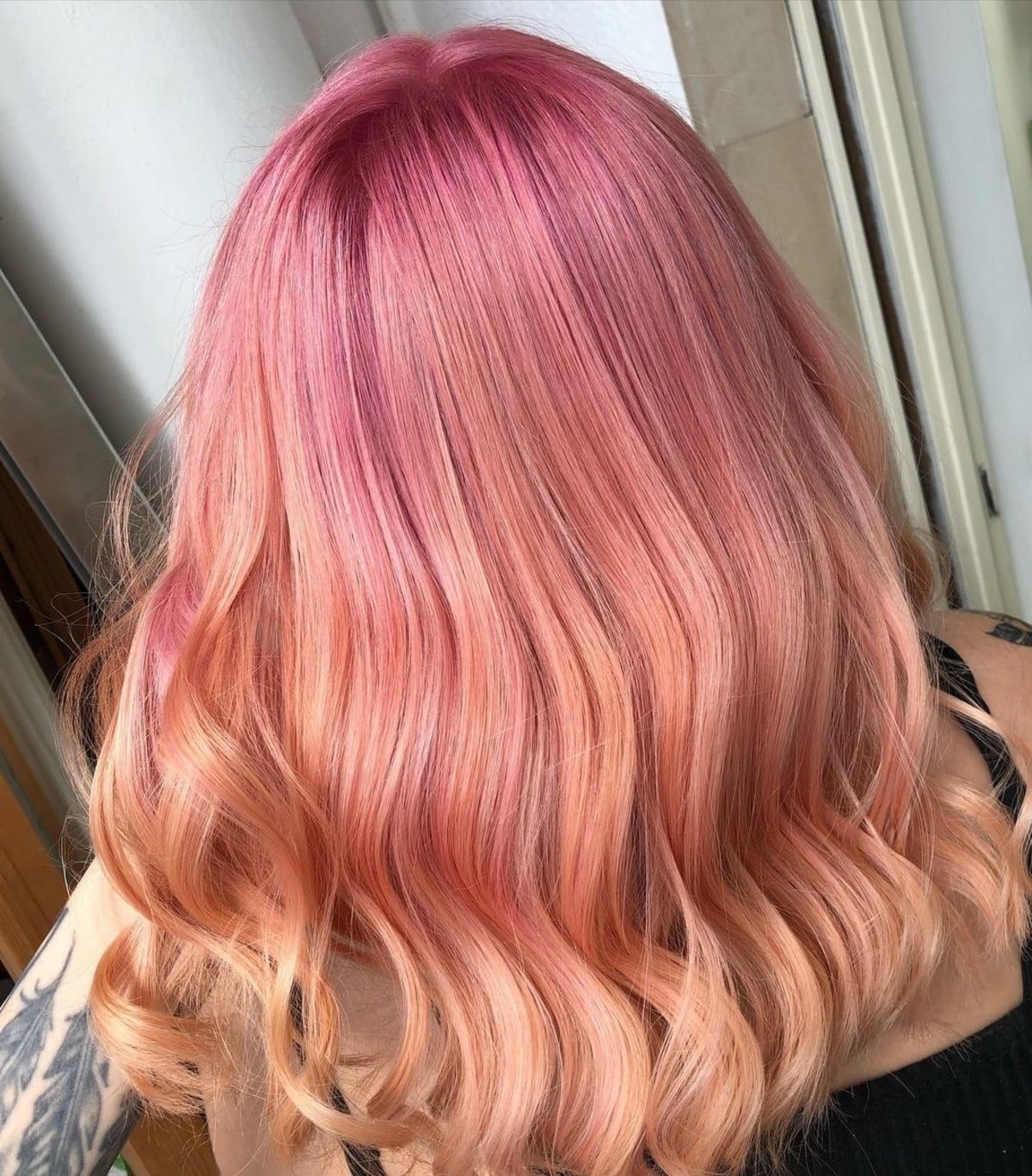 Sunset Rose Gold Ombre