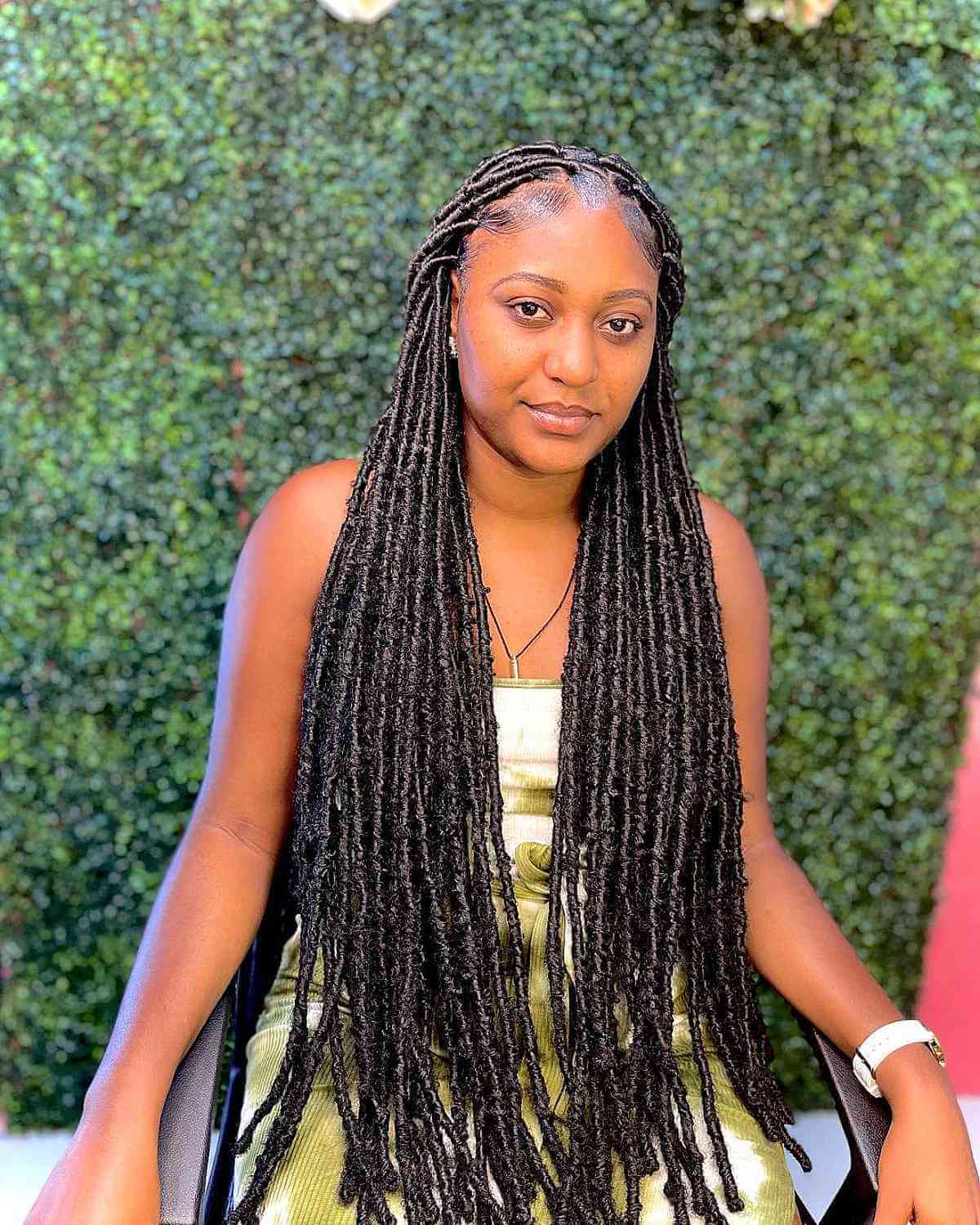40 Fabulous Funky Ways to Pull Off Faux Locs