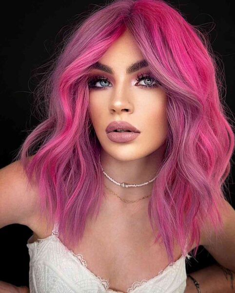 75 Hottest Pink Hair Color Ideas - From Pastels to Neons