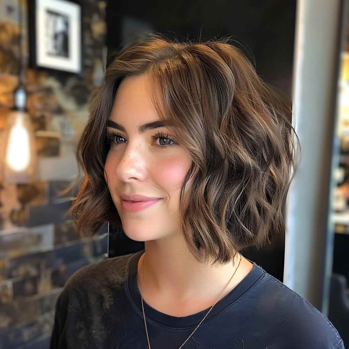 Textured Bob hairstyle