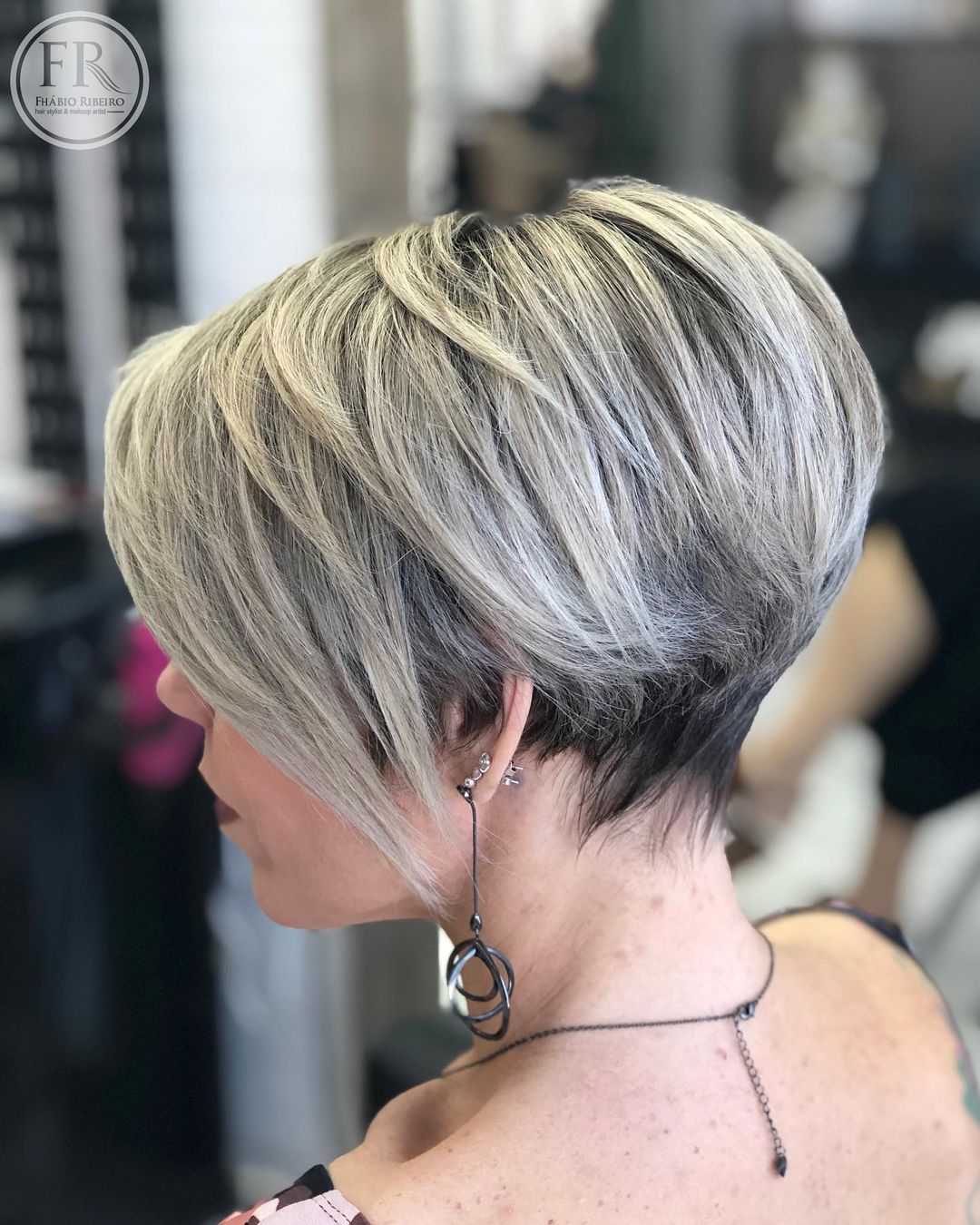 On-Trend Textured Cut for Very Short Thick Hair