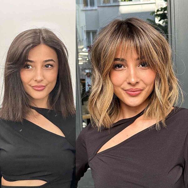 See-Through Bangs Look Gorgeous: 50 Examples That Prove It