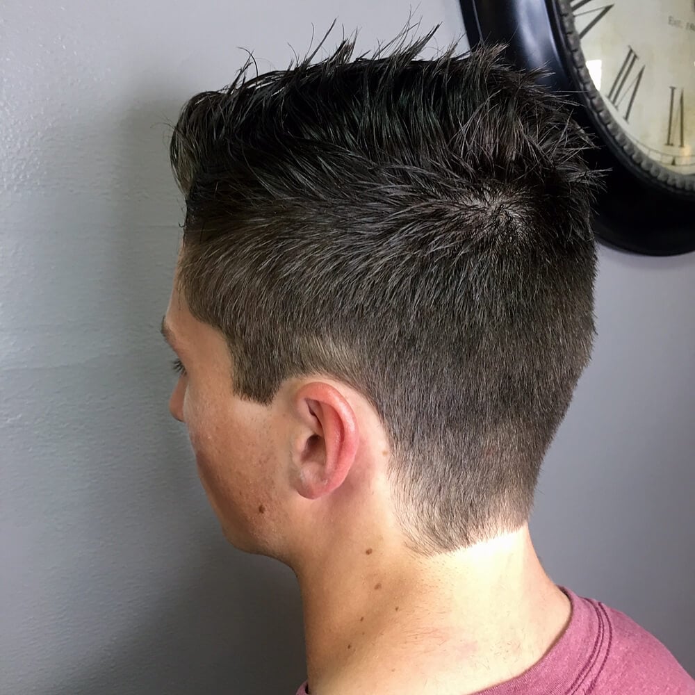 Spiky and Textured with Long Thick Hair on Top