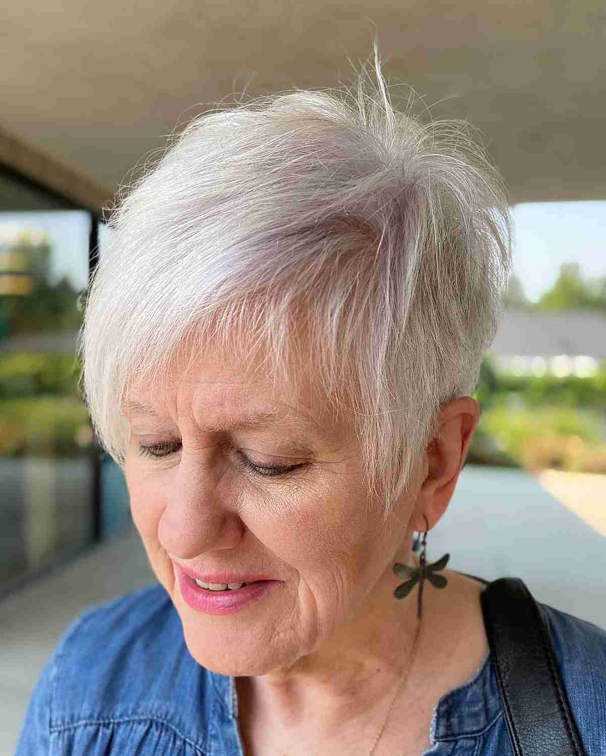 Textured Sassy Lived-In Pixie Cut