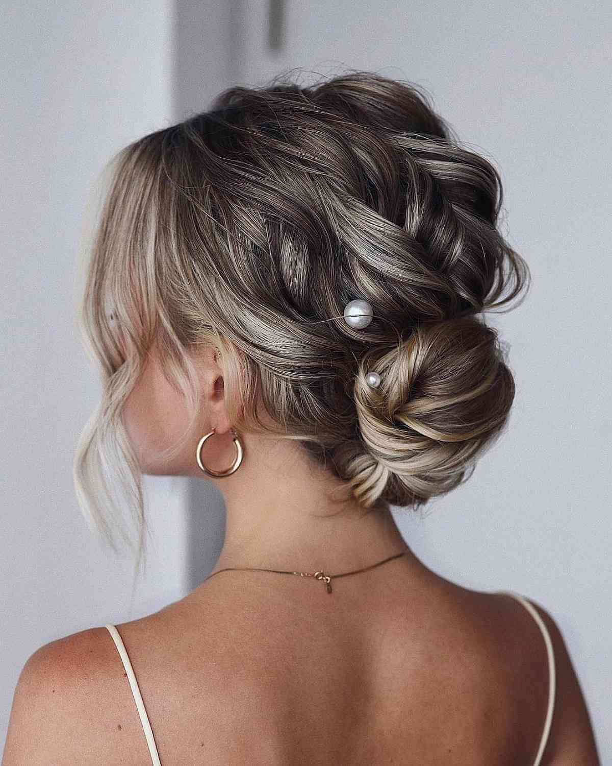 Textured Updo for Date Night