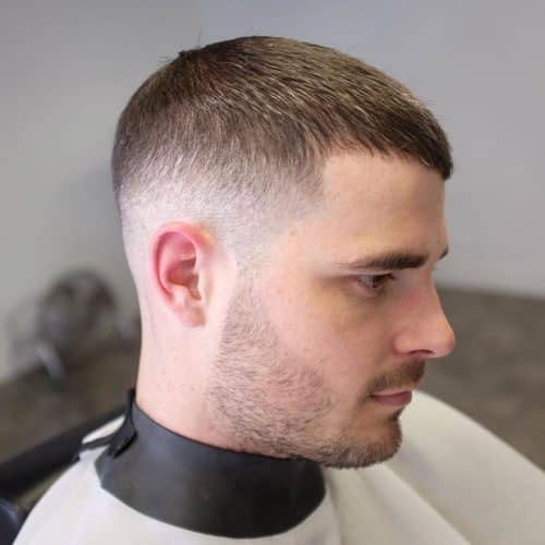 The Classy Buzz Cut with Mid Skin Fade