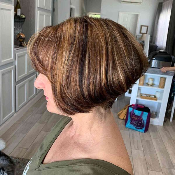 A The Classic Wedge Haircut