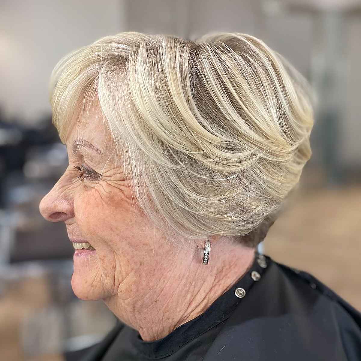 The Dorothy Hamill inspired wedge haircut