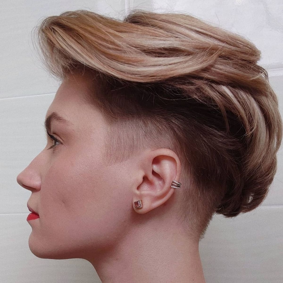 The Feathered Long Pixie