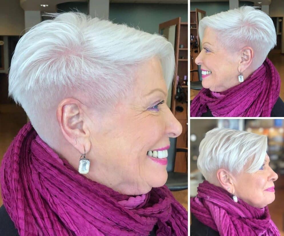 27 Asymmetrical Haircuts For Women Over 60 With Sassy Personalities 7205