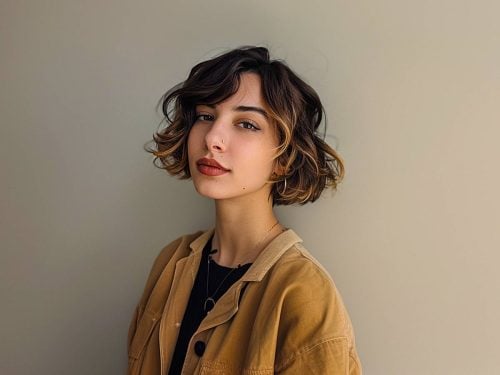 Modern haircut for women