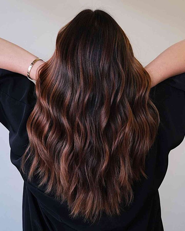 26 Trendy Auburn Balayage Hair Color Ideas   The Perfect Autumn Auburn Balayage 721x900 